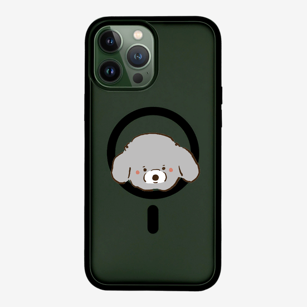 Germany Grey Poodle Phone Case