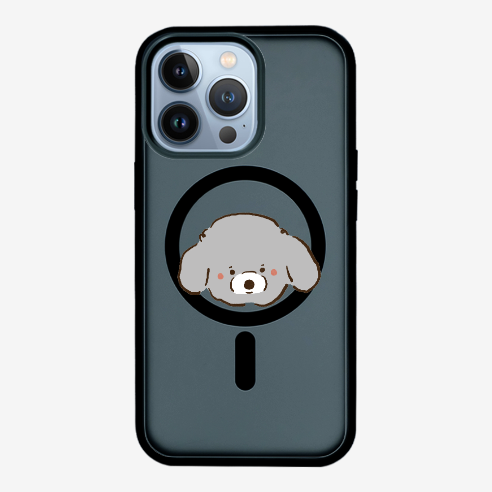 Germany Grey Poodle Phone Case