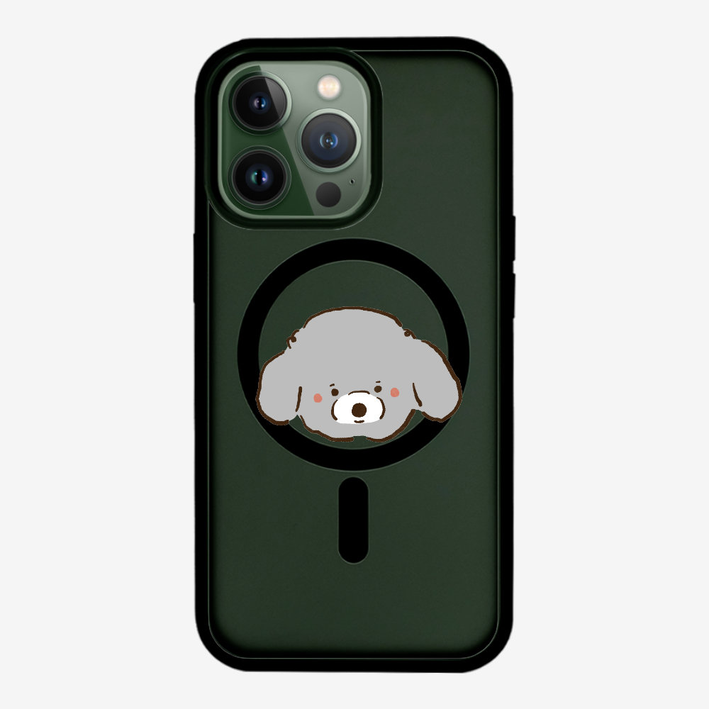 Germany Grey Poodle Phone Case