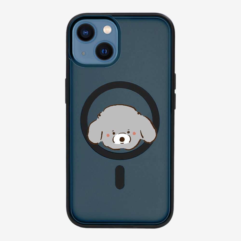 Germany Grey Poodle Phone Case