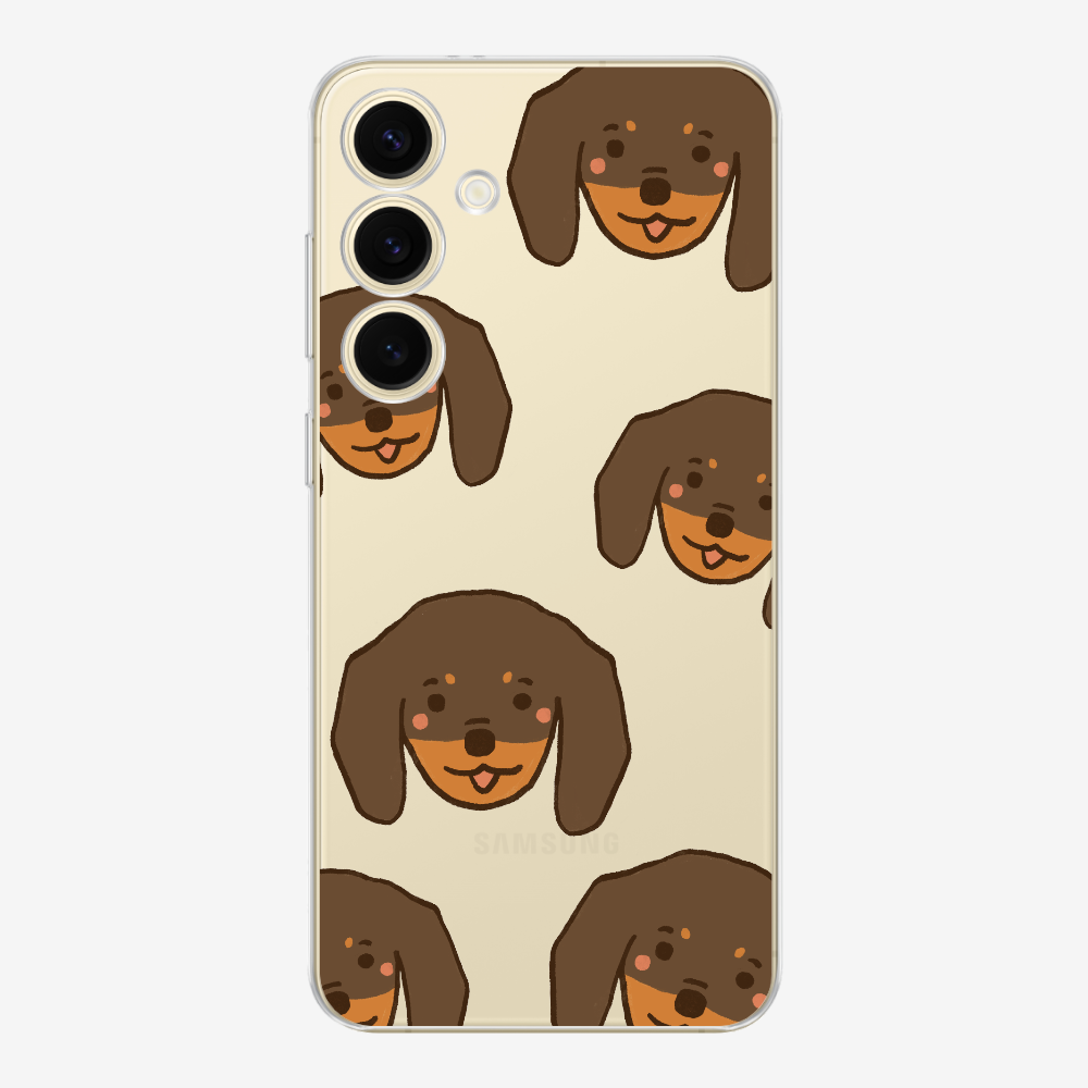 Brown Dachshund Wonderland Phone Case