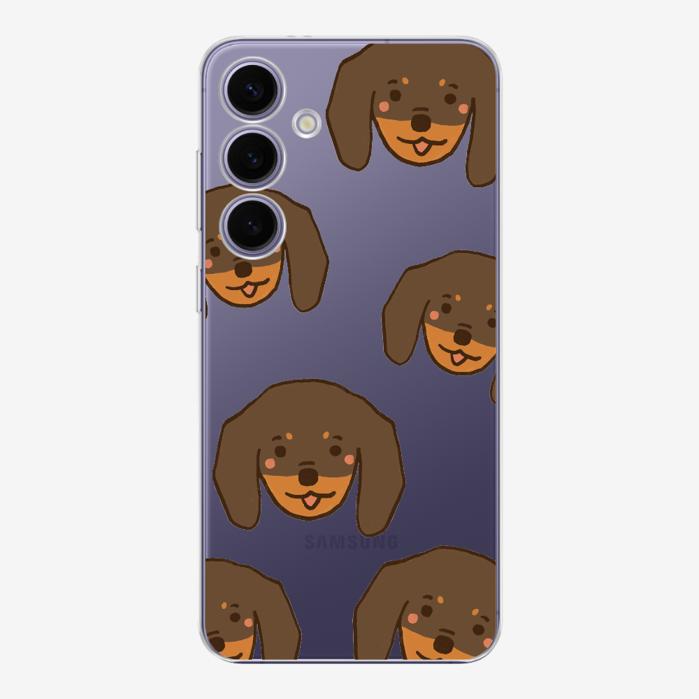 Brown Dachshund Wonderland Phone Case