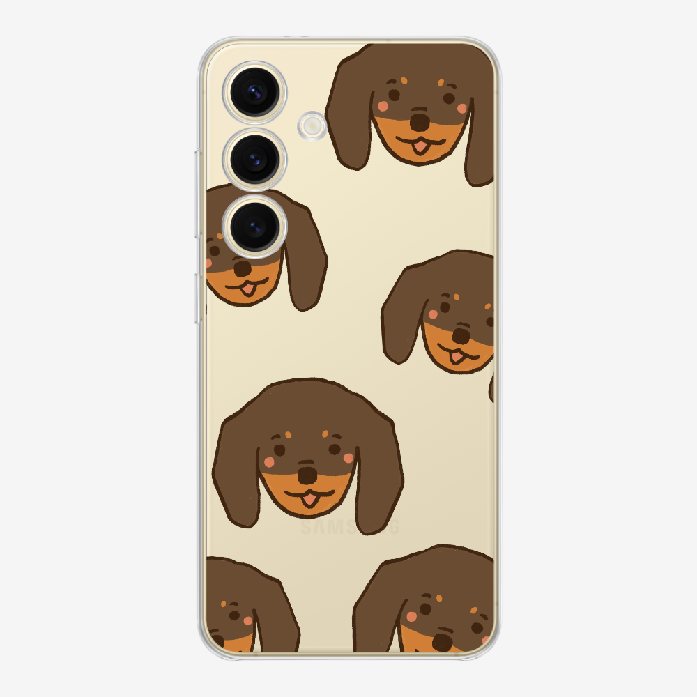 Brown Dachshund Wonderland Phone Case