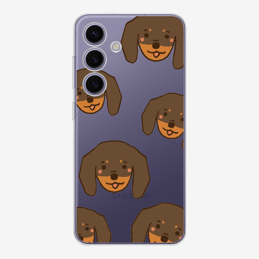 Brown Dachshund Wonderland Phone Case