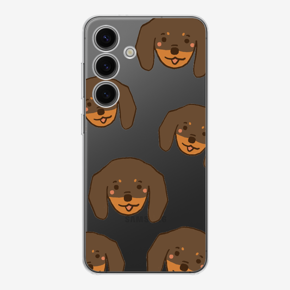 Brown Dachshund Wonderland Phone Case