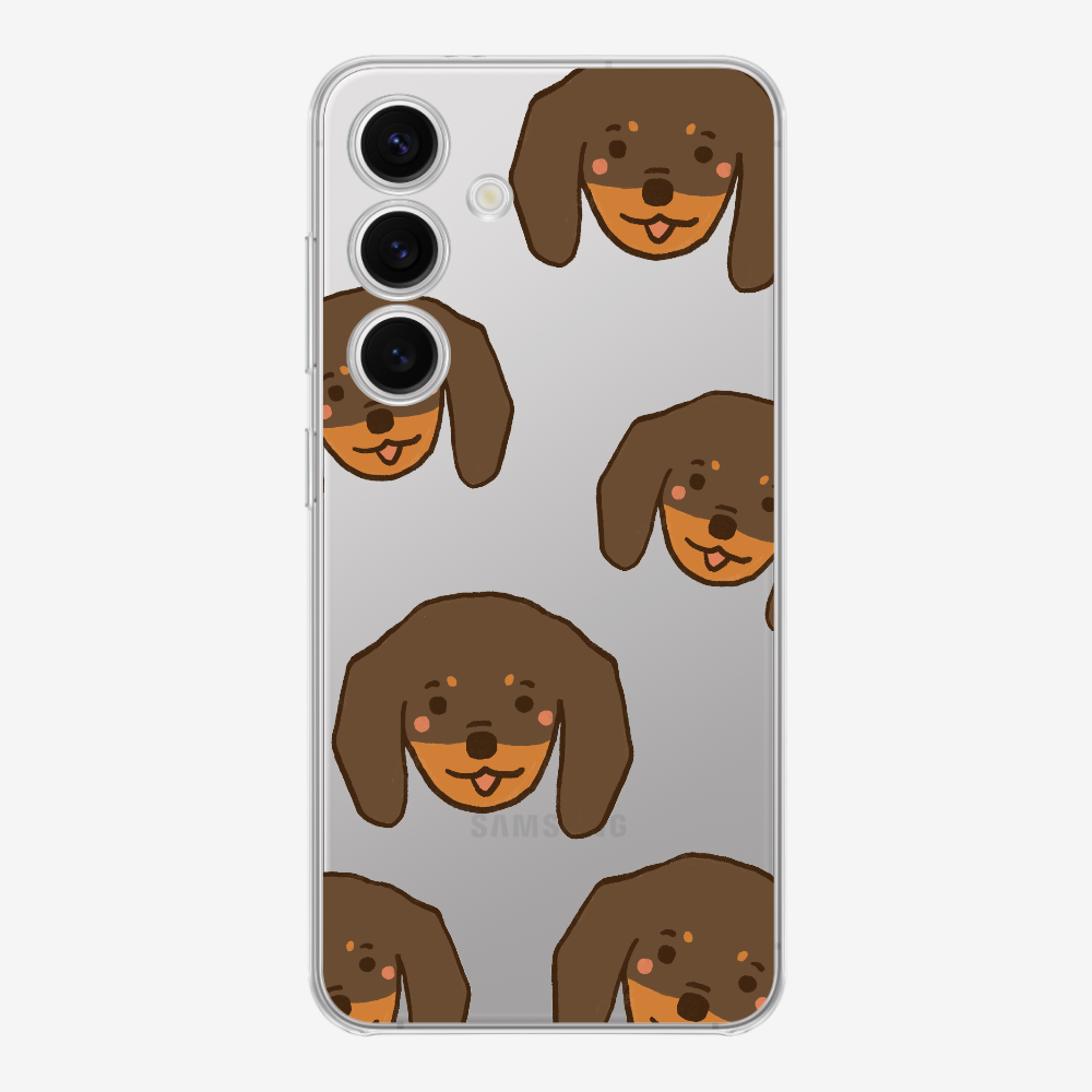 Brown Dachshund Wonderland Phone Case