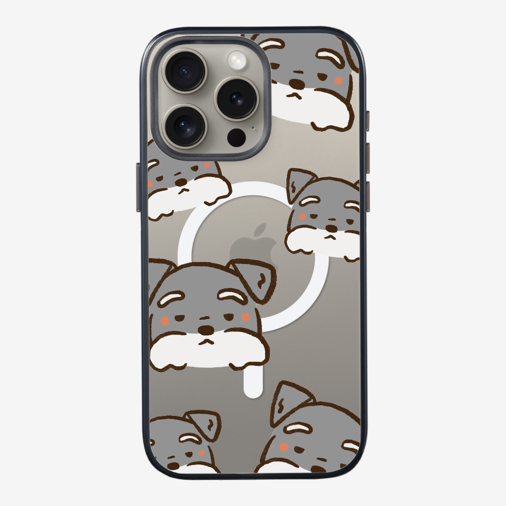 Schnauzer Wonderland Phone Case