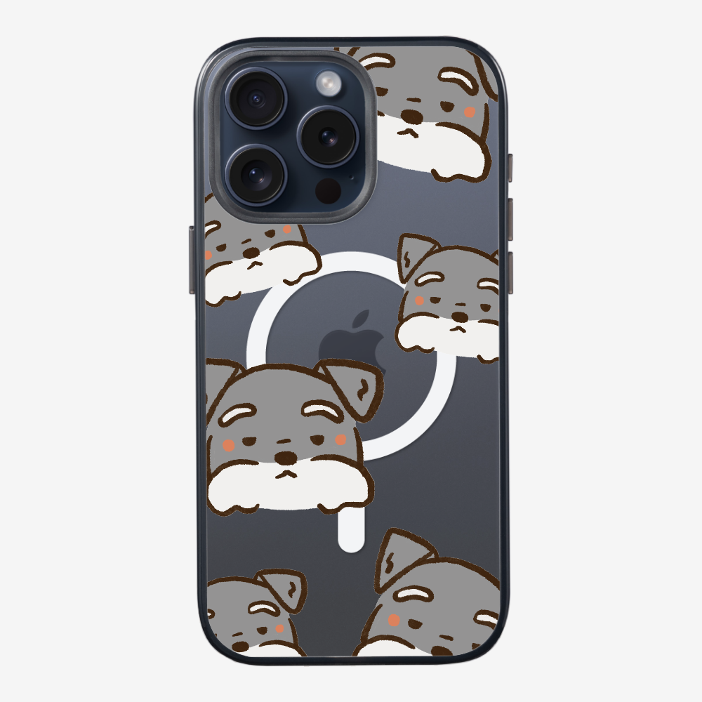 Schnauzer Wonderland Phone Case