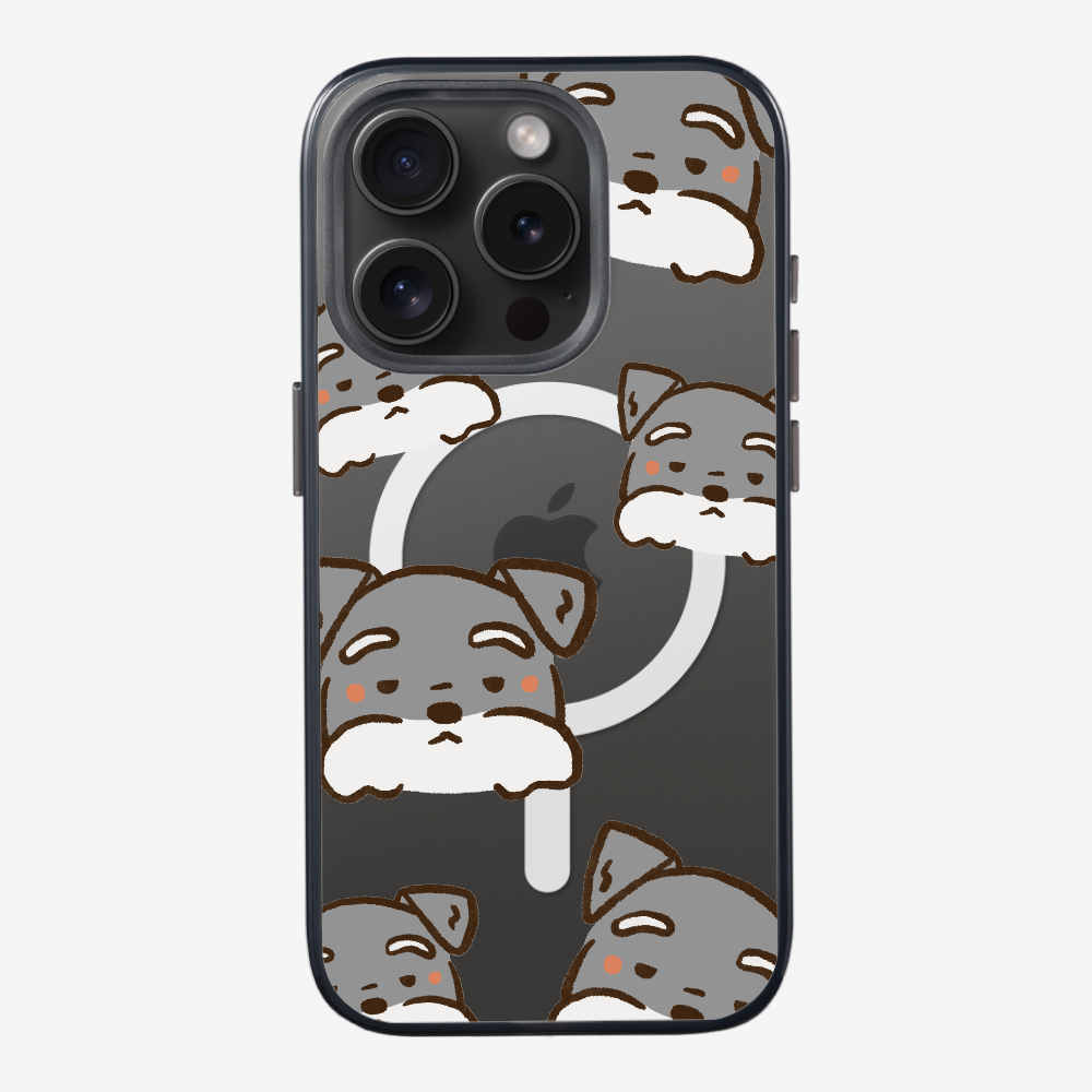 Schnauzer Wonderland Phone Case