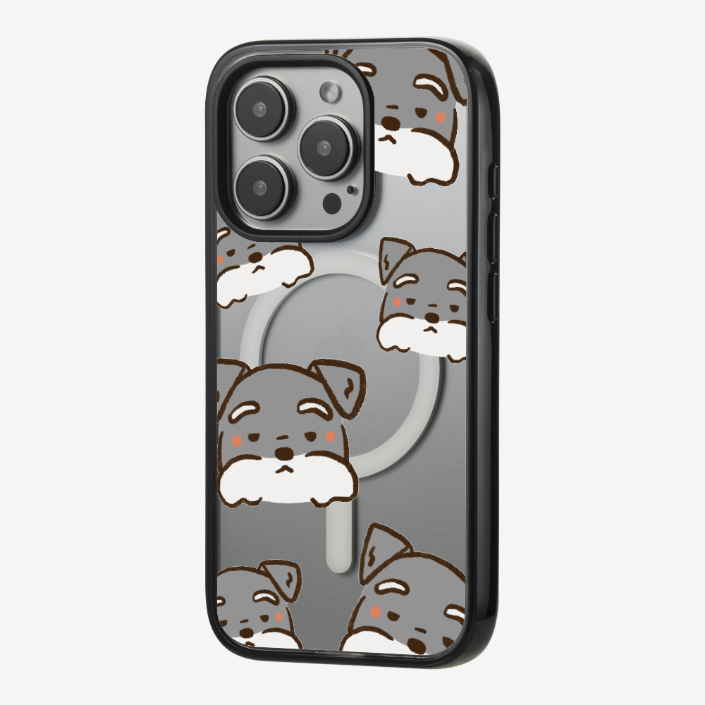 Schnauzer Wonderland Phone Case