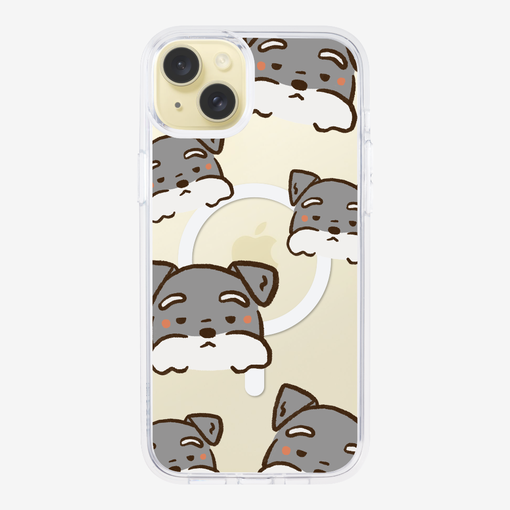 Schnauzer Wonderland Phone Case