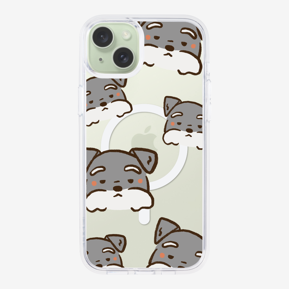 Schnauzer Wonderland Phone Case