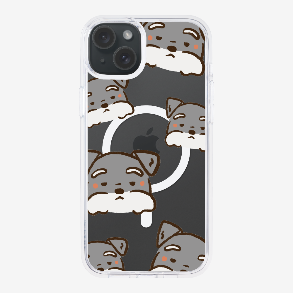 Schnauzer Wonderland Phone Case