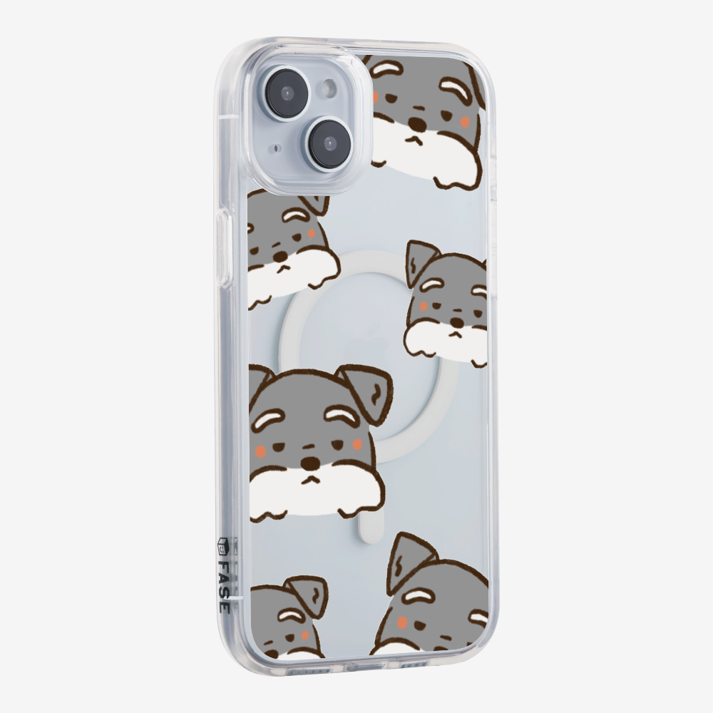 Schnauzer Wonderland Phone Case