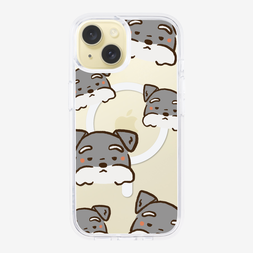 Schnauzer Wonderland Phone Case