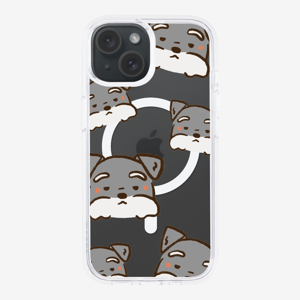 Schnauzer Wonderland Phone Case