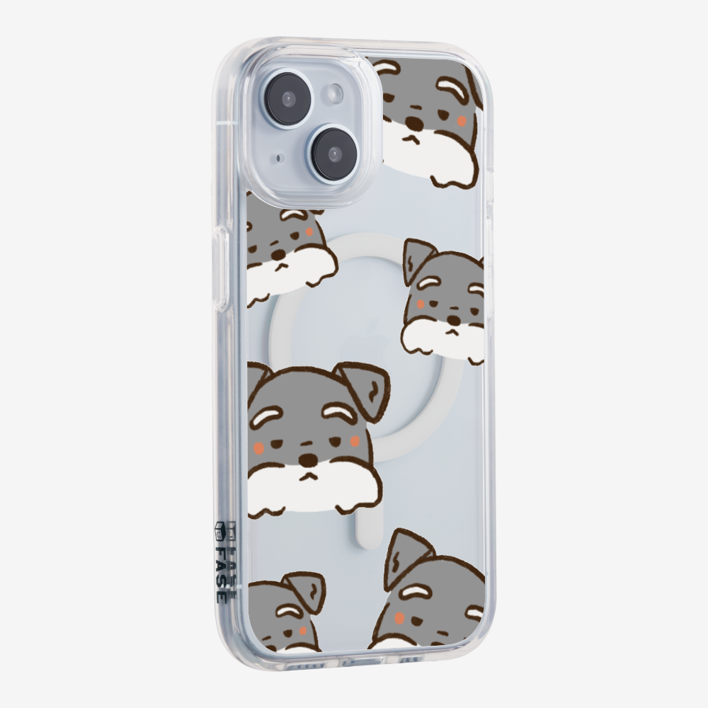 Schnauzer Wonderland Phone Case