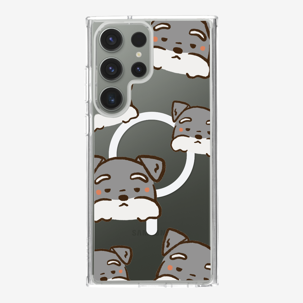 Schnauzer Wonderland Phone Case