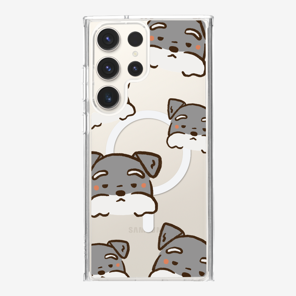 Schnauzer Wonderland Phone Case