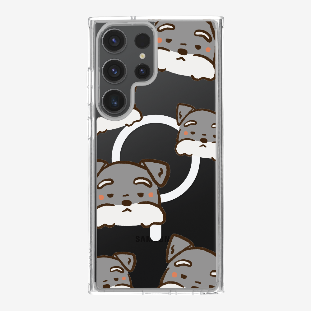 Schnauzer Wonderland Phone Case