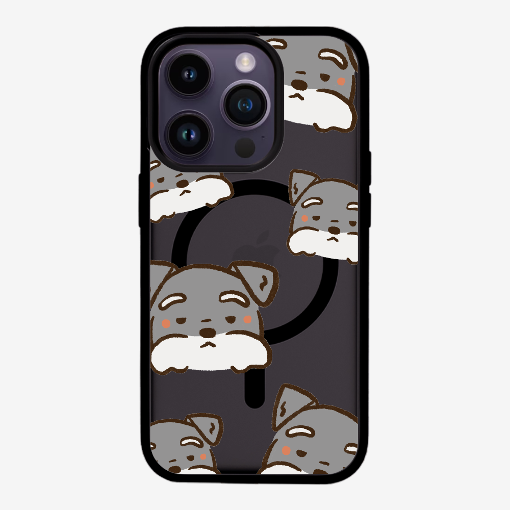 Schnauzer Wonderland Phone Case