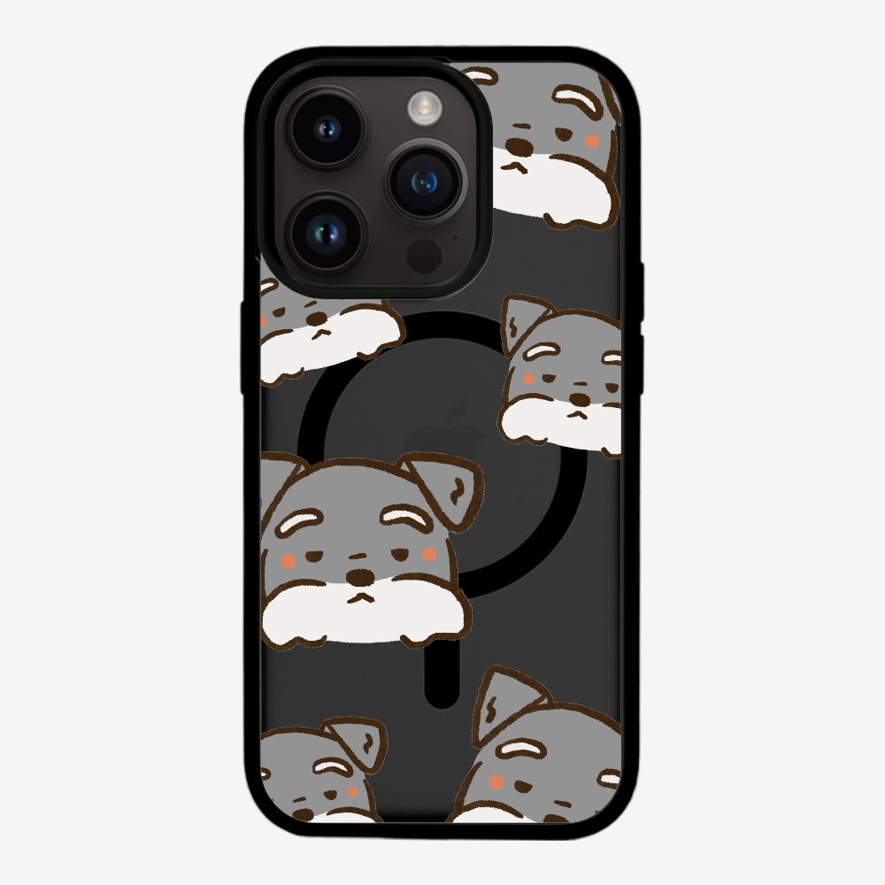 Schnauzer Wonderland Phone Case