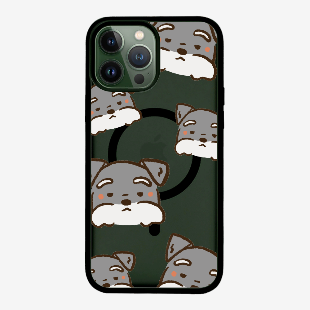 Schnauzer Wonderland Phone Case