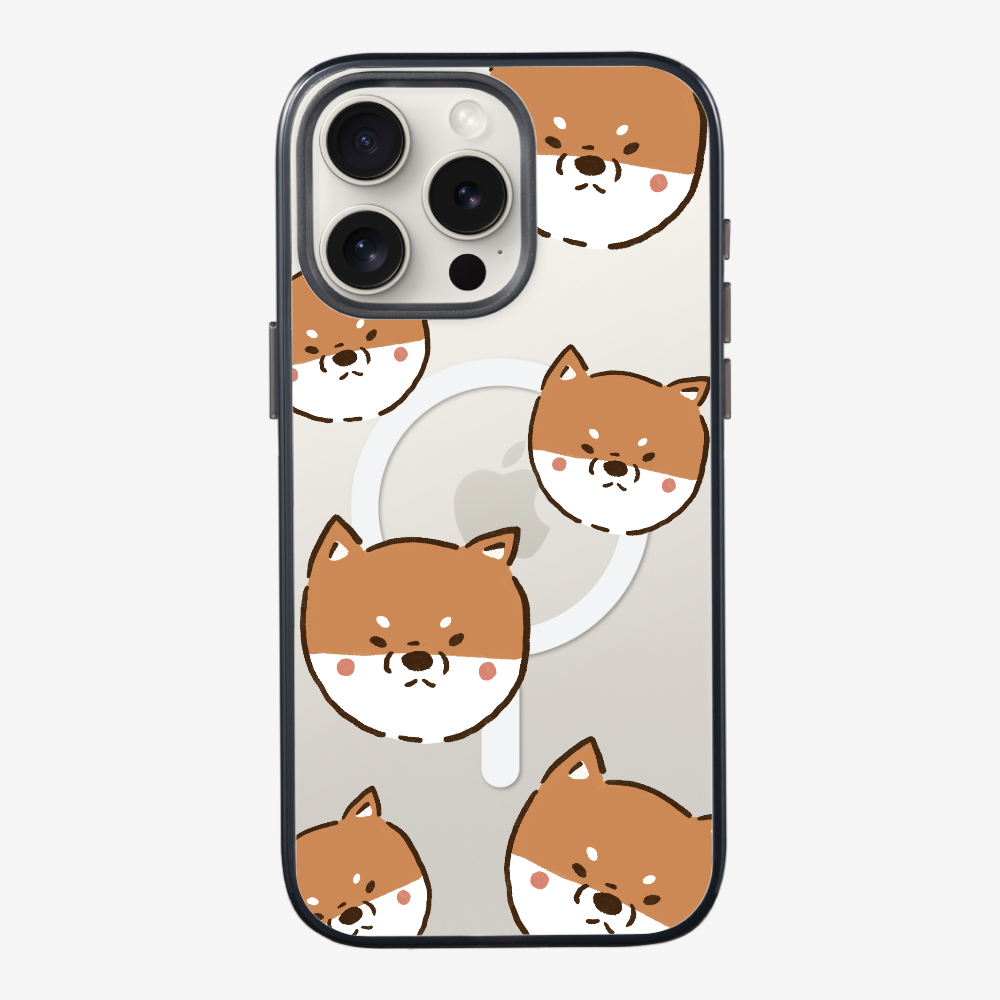 Brown Shiba Wonderland Phone Case