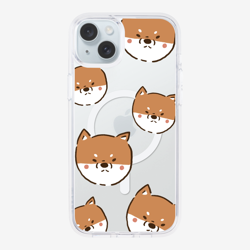 Brown Shiba Wonderland Phone Case