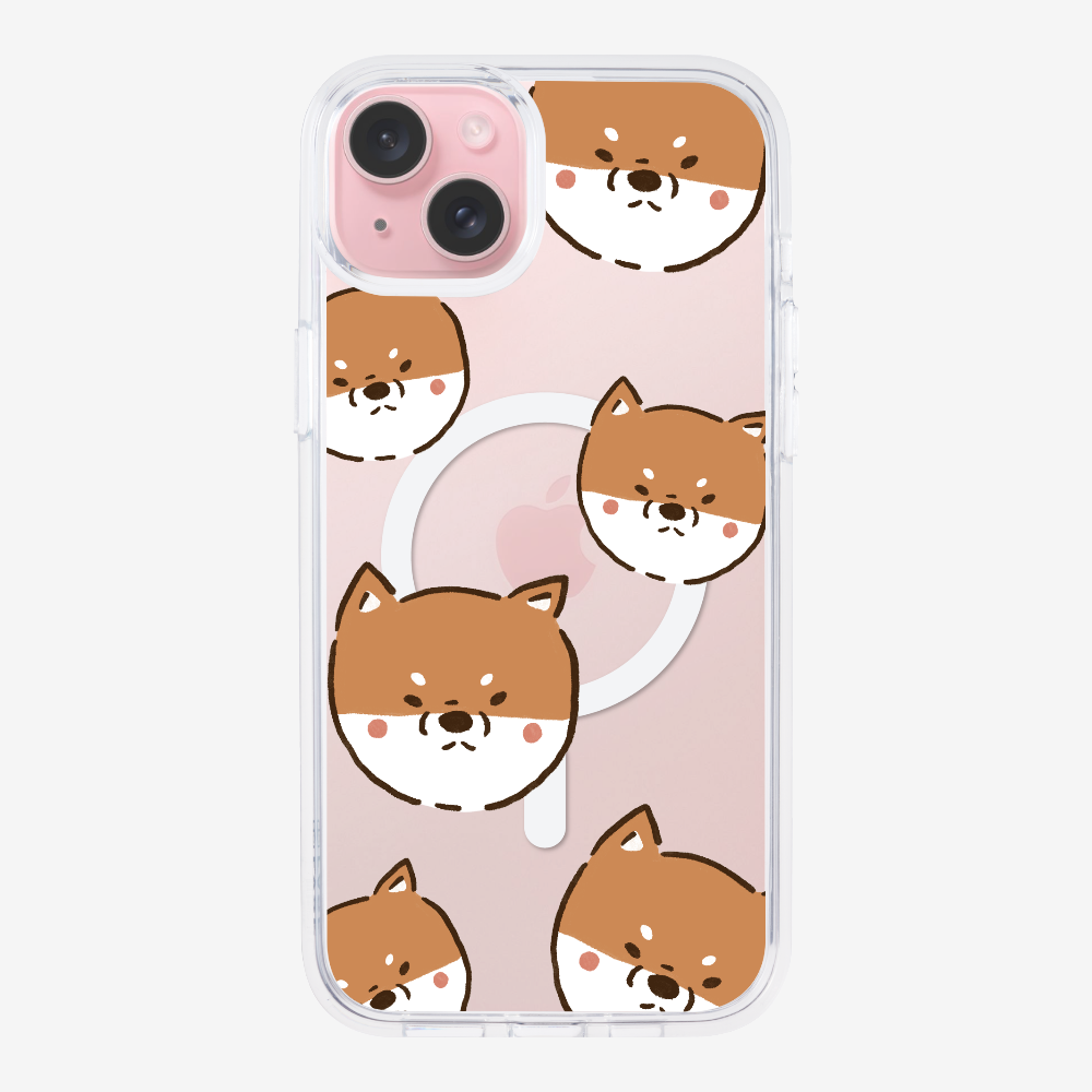 Brown Shiba Wonderland Phone Case