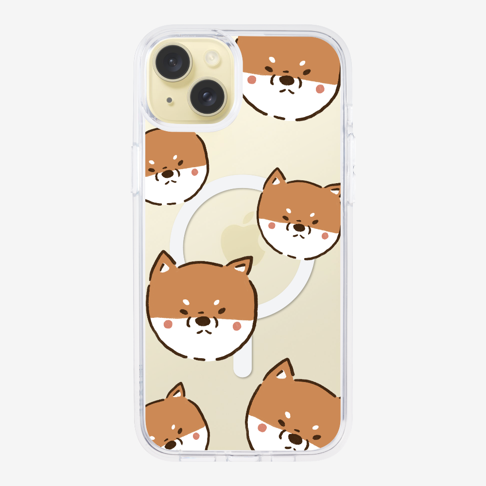 Brown Shiba Wonderland Phone Case