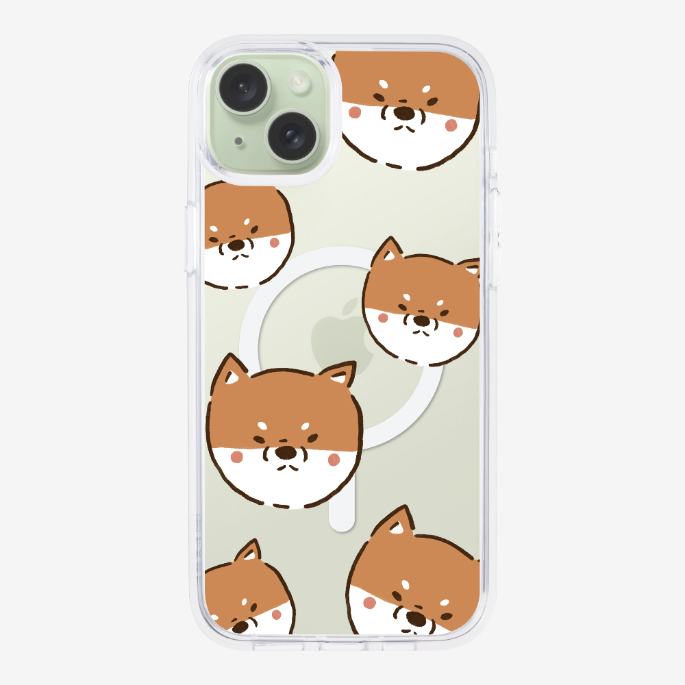 Brown Shiba Wonderland Phone Case