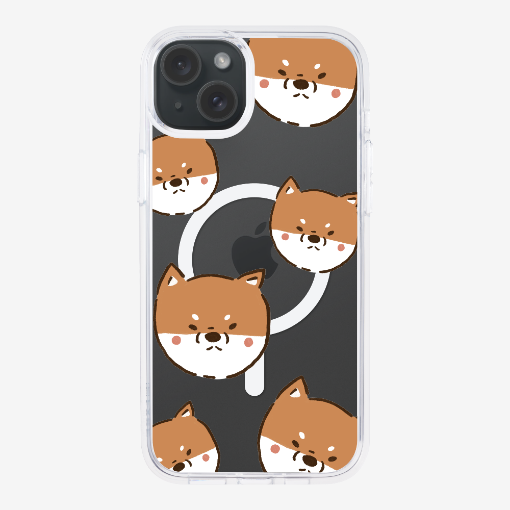 Brown Shiba Wonderland Phone Case