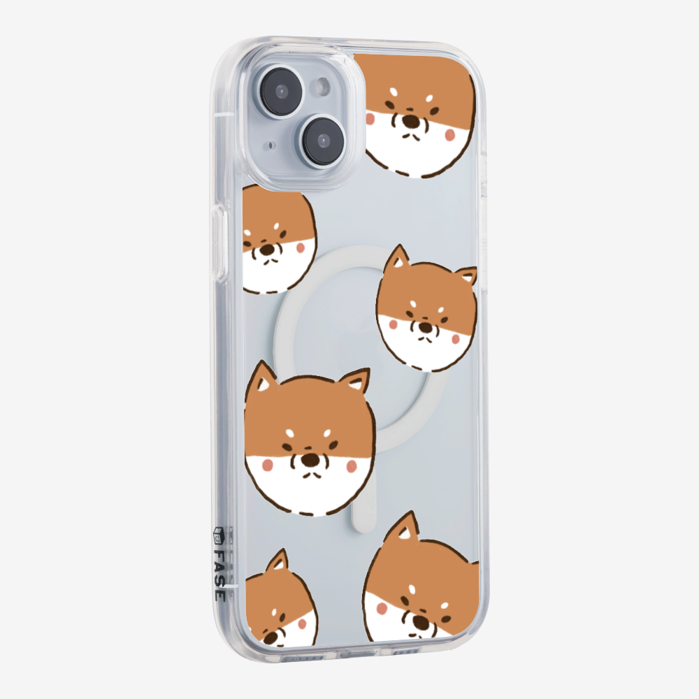 Brown Shiba Wonderland Phone Case