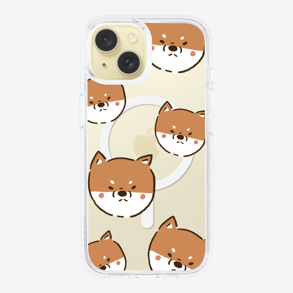 Brown Shiba Wonderland Phone Case