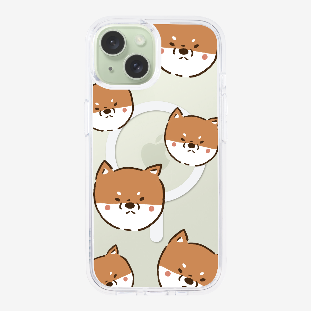 Brown Shiba Wonderland Phone Case