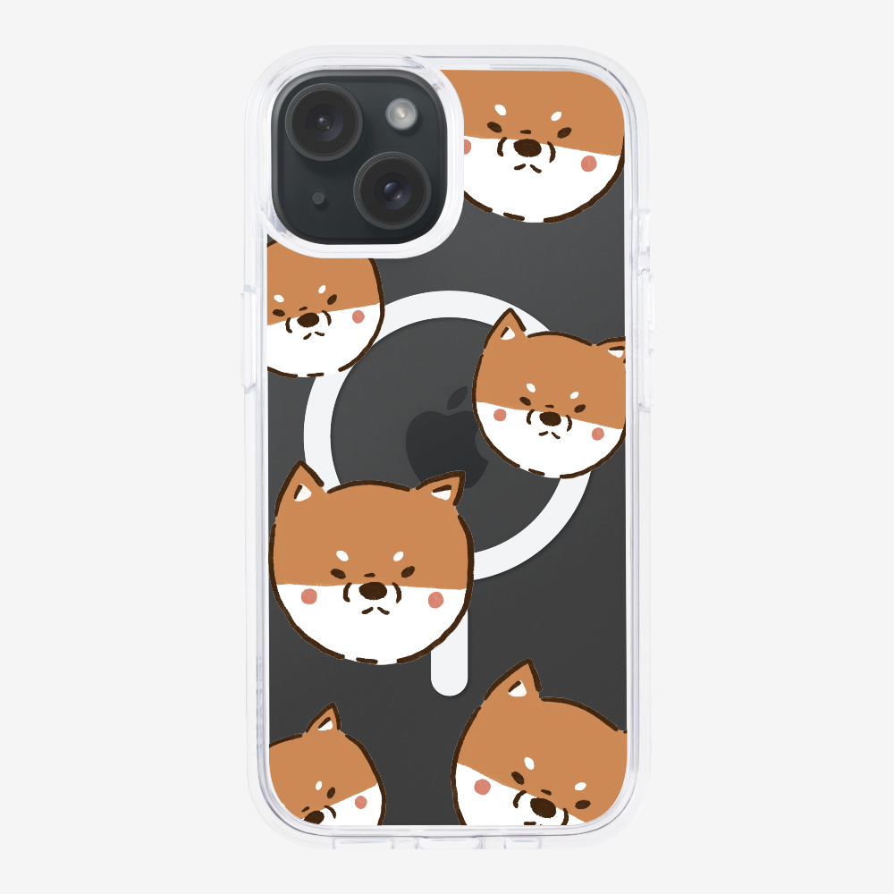 Brown Shiba Wonderland Phone Case