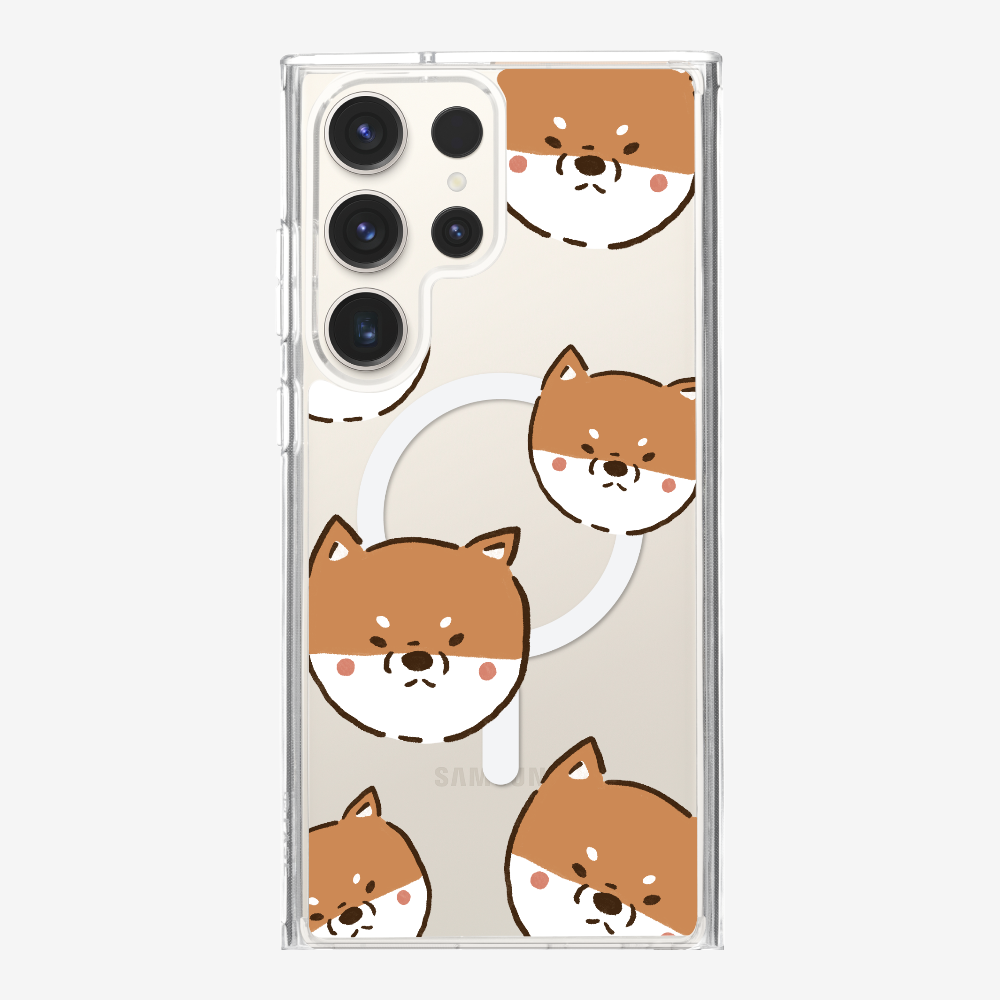 Brown Shiba Wonderland Phone Case