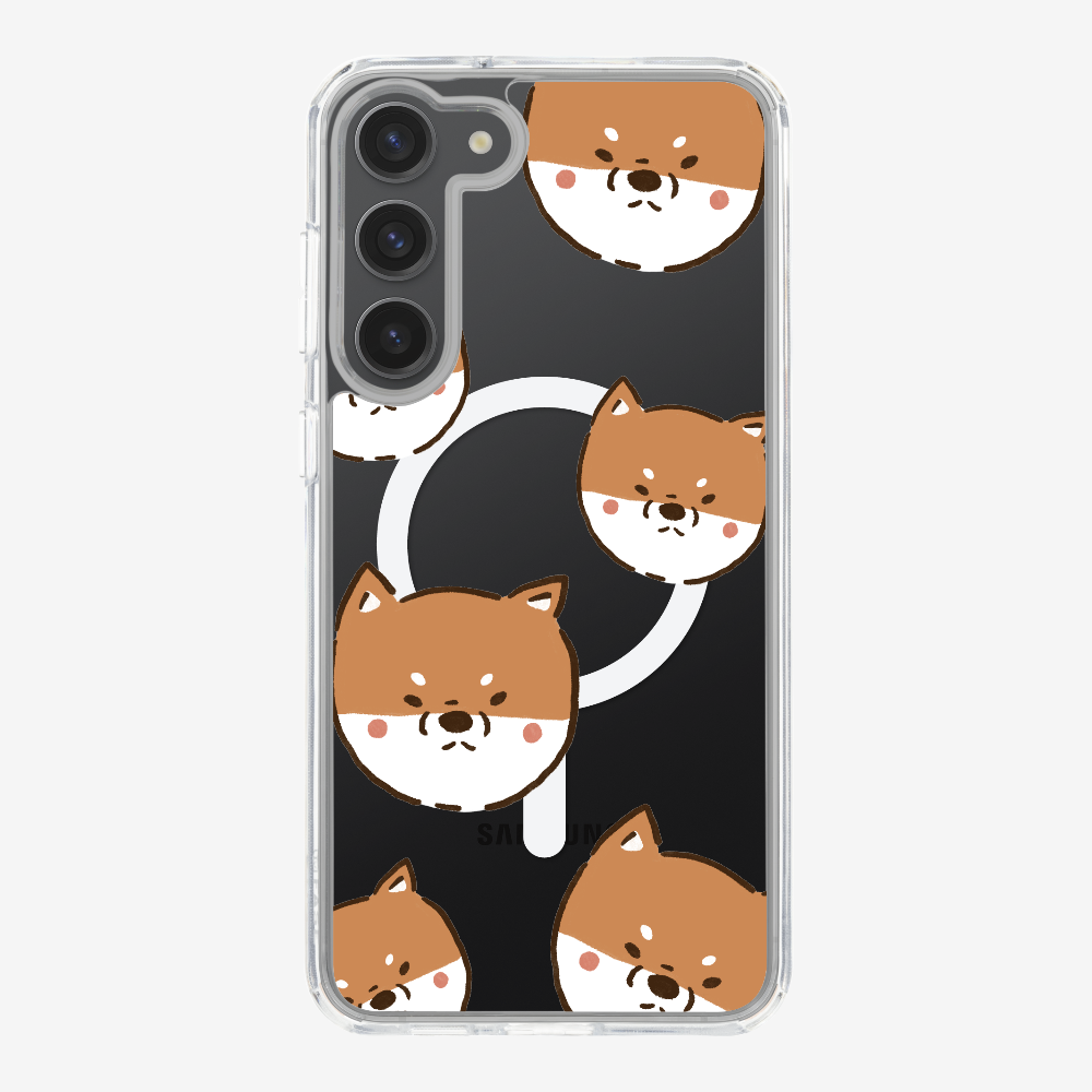 Brown Shiba Wonderland Phone Case