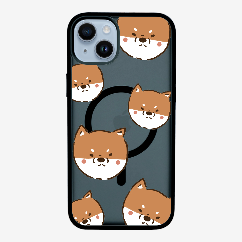 Brown Shiba Wonderland Phone Case