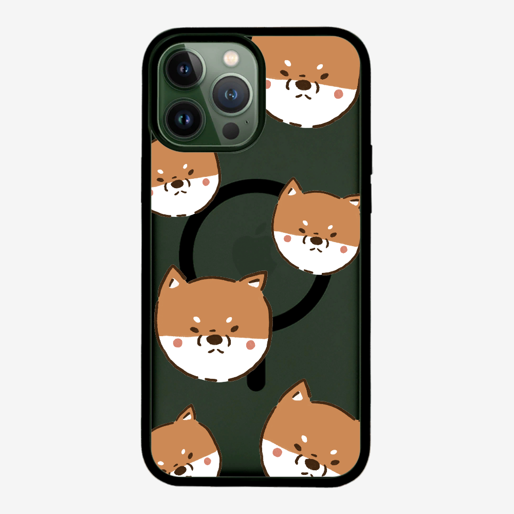 Brown Shiba Wonderland Phone Case