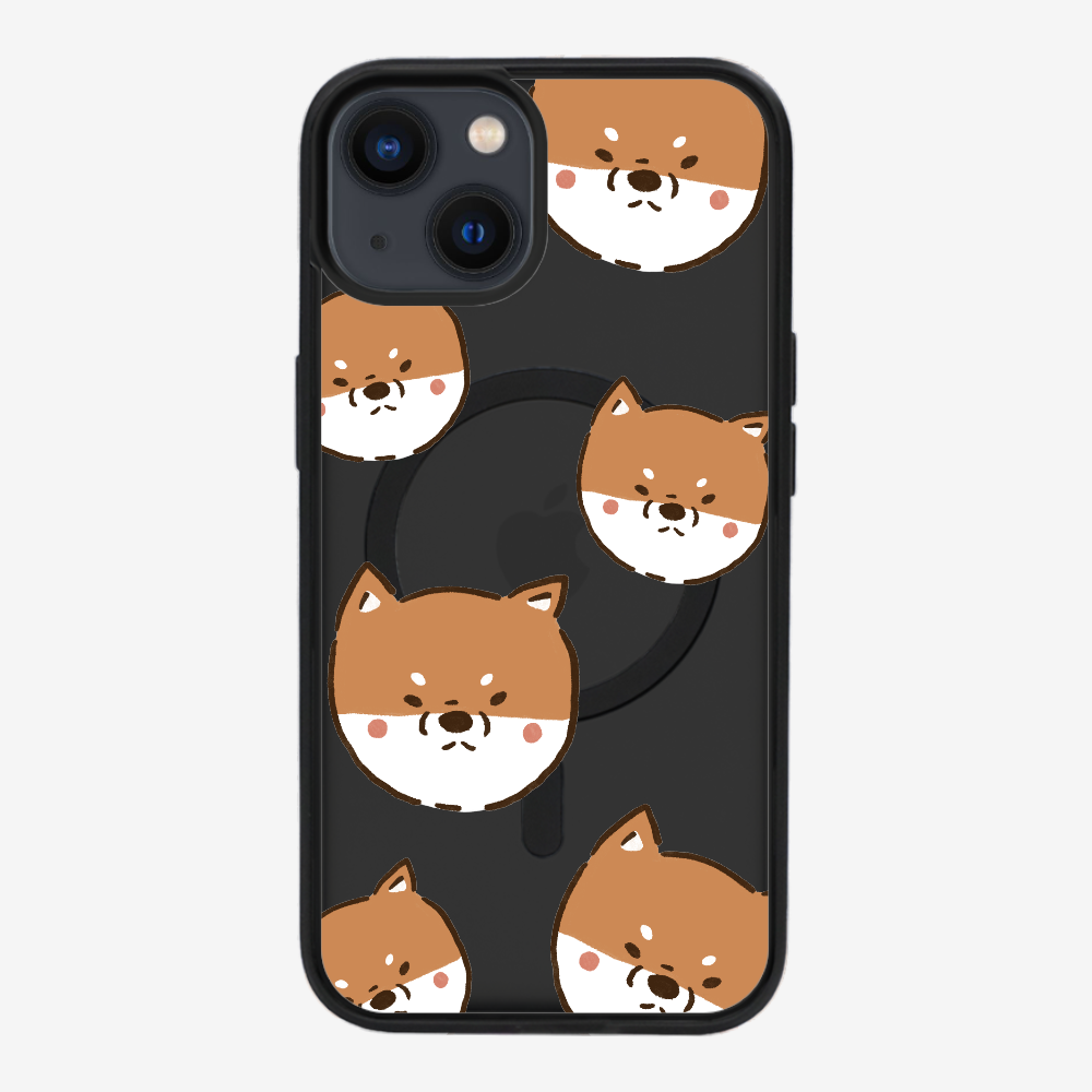 Brown Shiba Wonderland Phone Case