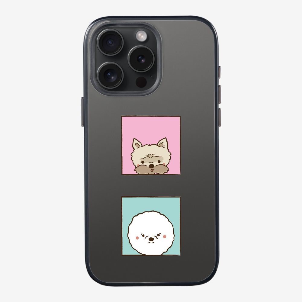 Terrier and Bichon Phone Case