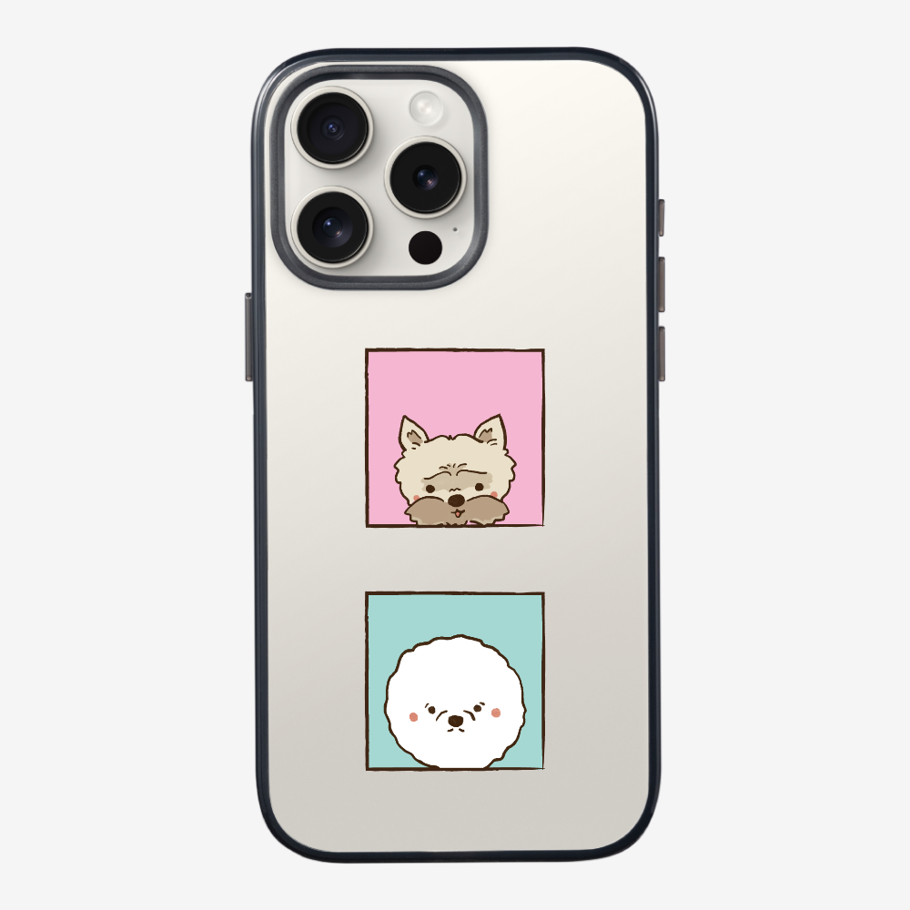 Terrier and Bichon Phone Case