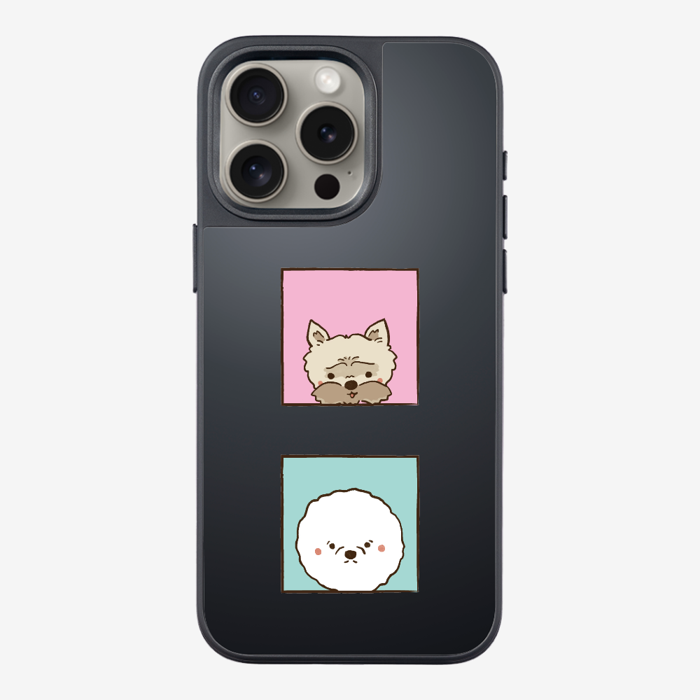 Terrier and Bichon Phone Case