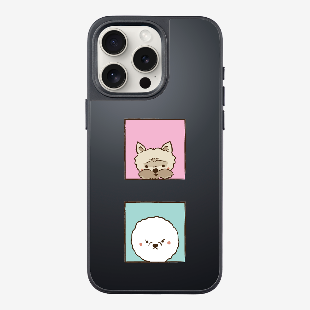 Terrier and Bichon Phone Case