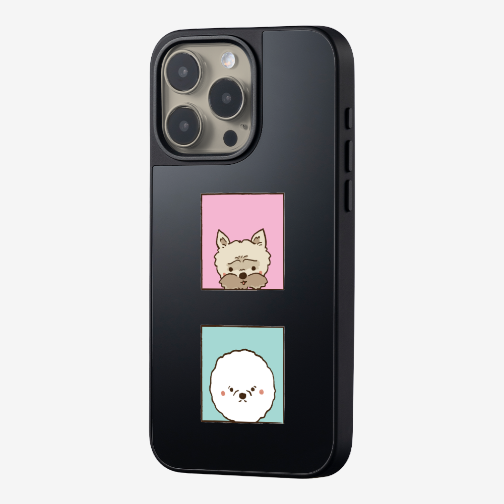 Terrier and Bichon Phone Case