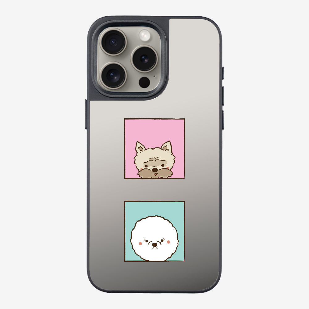 Terrier and Bichon Phone Case