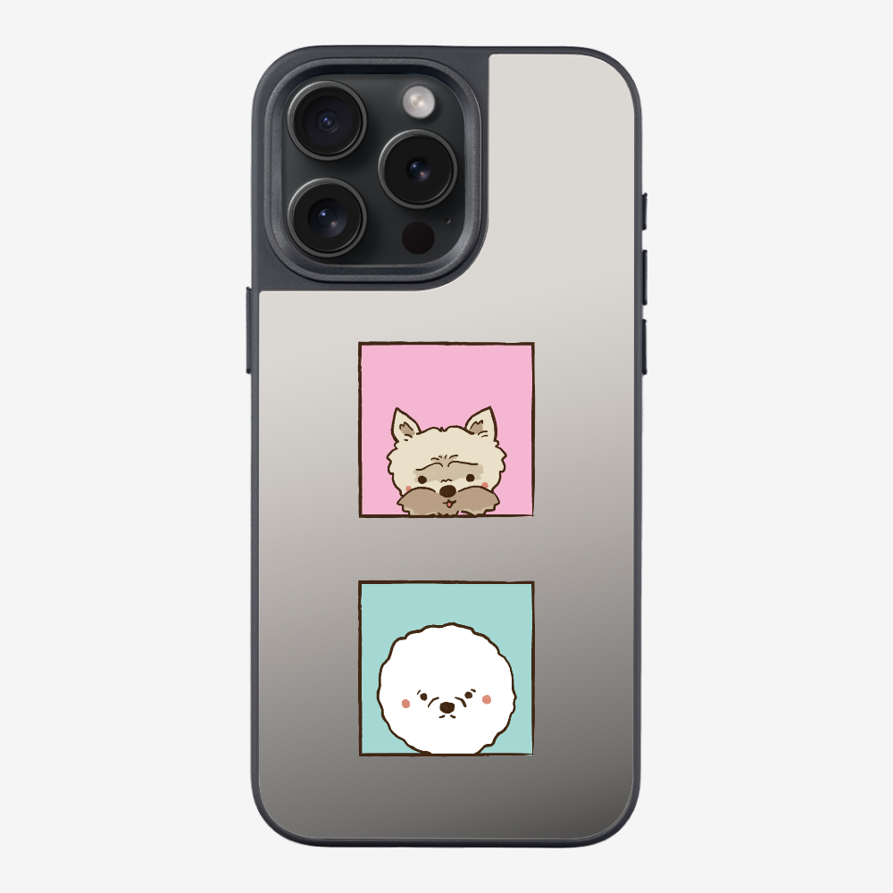 Terrier and Bichon Phone Case