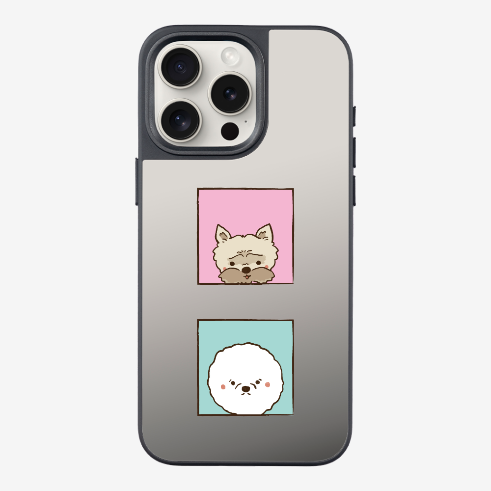 Terrier and Bichon Phone Case